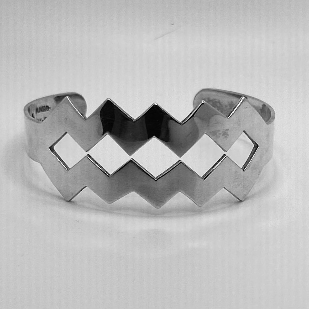Mexico sterling cuff bracelet